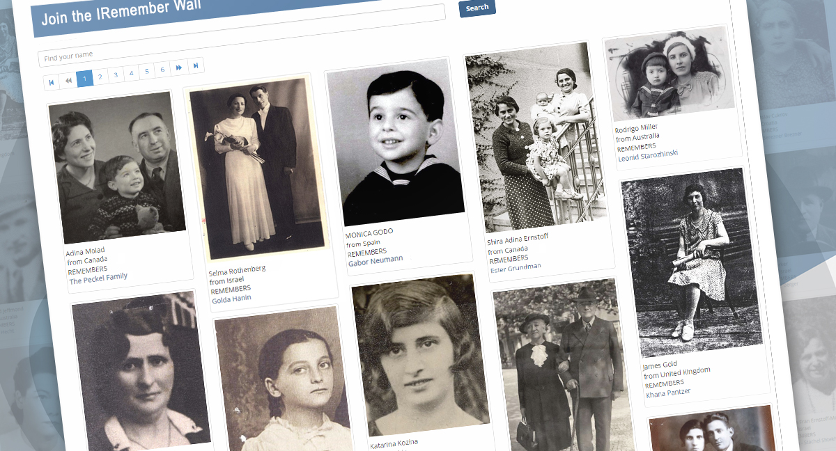 "Remember that there once lived…": Yad Vashem's Online Project Commemorates Individual Holocaust Victims